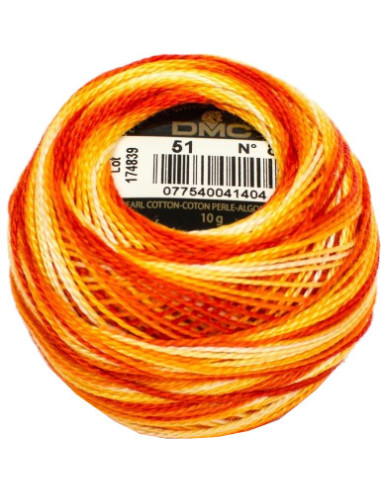 Pelote coton perlé DMC n° 8