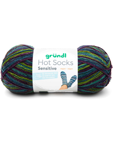 Laine à chaussettes Hot Socks Sensitive Gründl