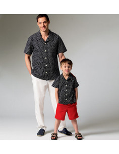 Patron de chemise, short et pantalon - McCall's 6972