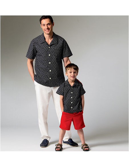 Patron de chemise, short et pantalon - McCall's 6972