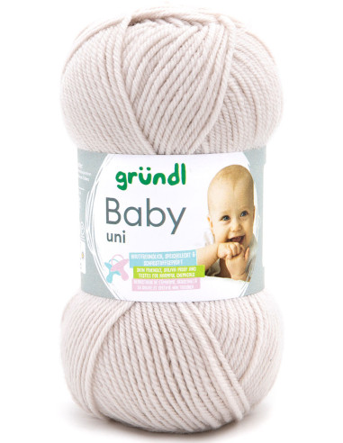 Fil layette Baby uni Gründl