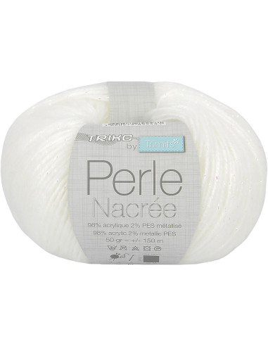 Fil à tricoter Perle Nacrée