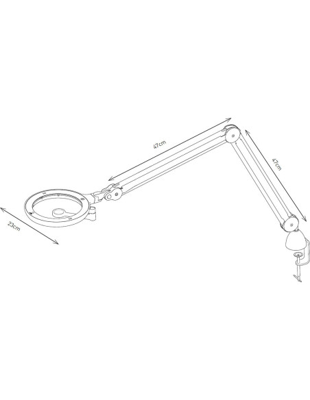 Lampe loupe Daylight IQ à LED