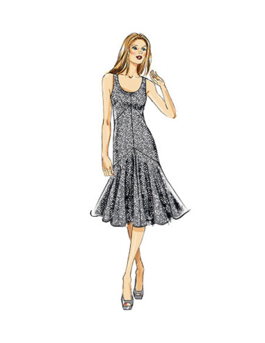 Patron de robe - Vogue 8814