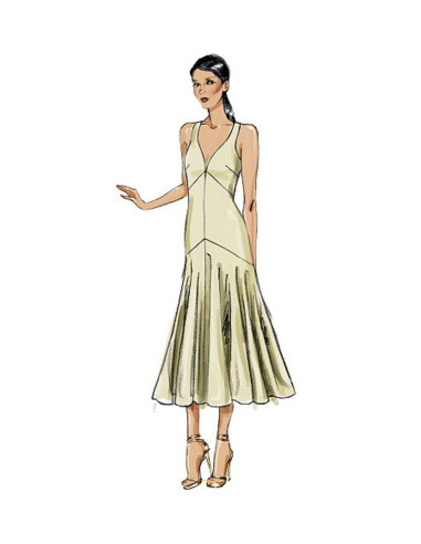 Patron de robe - Vogue 8814