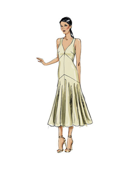 Patron de robe - Vogue 8814