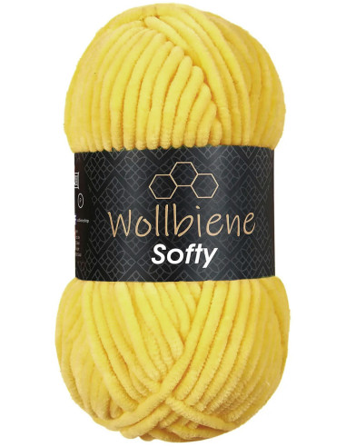 Fil chenille Softy Wollbiene