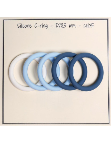 Anneaux en silicone pour attache-tétine