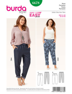 Patron de pantalon - Burda 6678