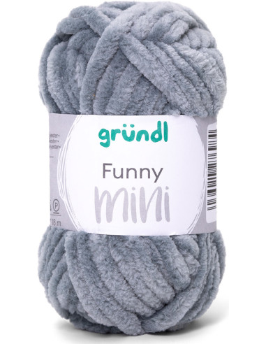 Fil chenille Funny Mini Gründl