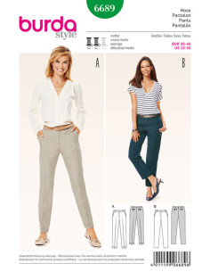Patron de pantalon - Burda 6689