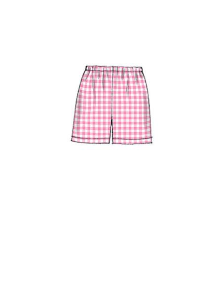 Patron de peignoir, ceinture, hauts, robe, short et pantalon - McCall´s 7297