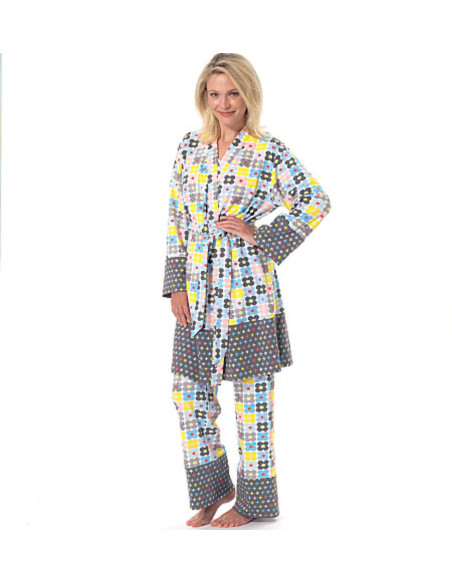 Patron de peignoir, ceinture, hauts, robe, short et pantalon - McCall´s 7297