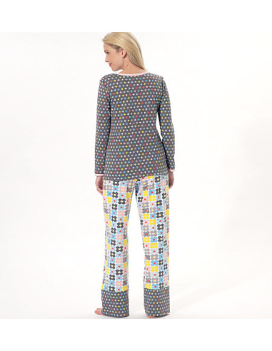 Patron de peignoir, ceinture, hauts, robe, short et pantalon - McCall´s 7297