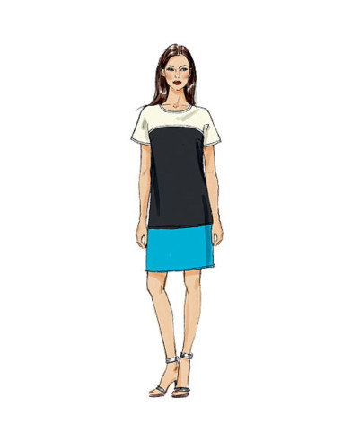 Patron de robe - Vogue 8805