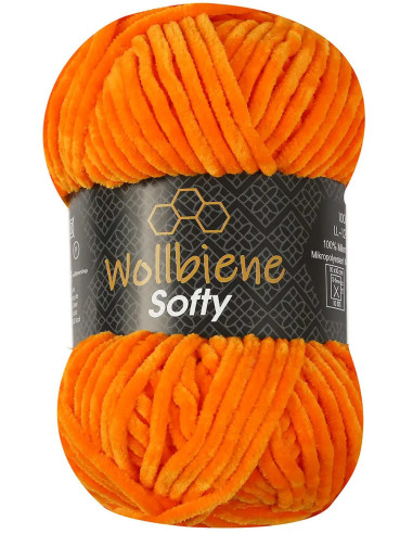 Fil chenille Softy Wollbiene