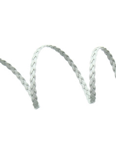 Tresse simili argent mat 2
