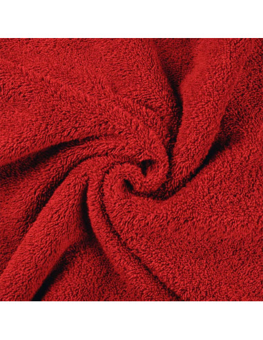 Tissu éponge - Rouge