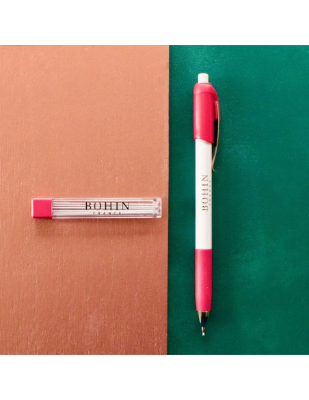 Crayon craie porte-mines extra-fin Bohin - Blanc