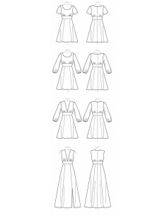 Patron de robes - McCall's 7802 2
