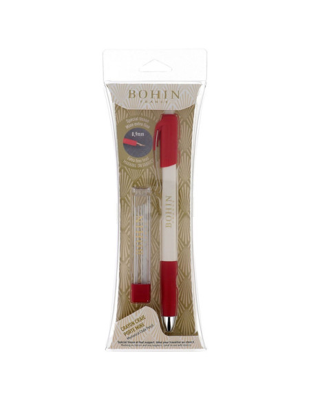 Crayon craie porte-mines extra-fin Bohin - Blanc