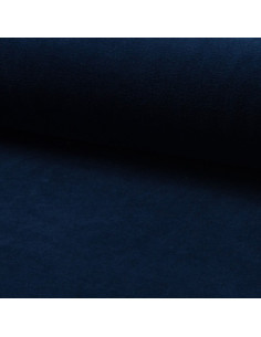 Tissus velours nicky - Bleu marine