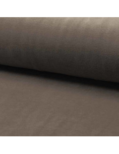 Tissus velours nicky - Taupe