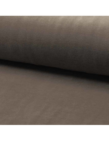 Tissus velours nicky - Taupe