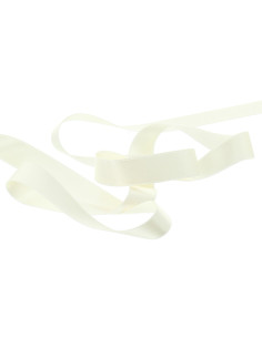 Ruban satin - Blanc cassé
