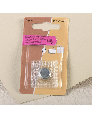 Bouton magnétique invisible