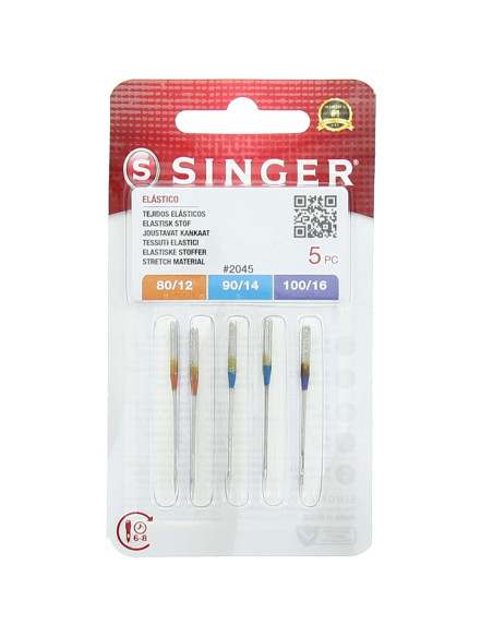 Aiguilles Singer stretch assorties