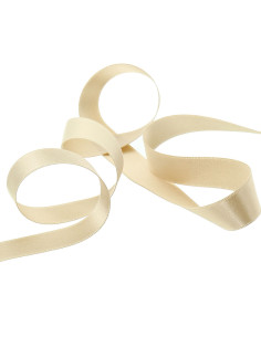 Ruban satin - Beige clair