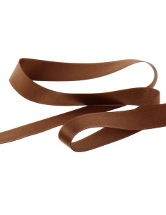 Ruban satin - Marron clair