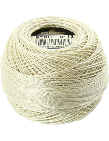 Pelote coton perlé DMC n° 12