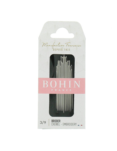 Aiguilles broderie Bohin - Assortiment 3/9