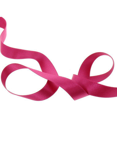 Ruban satin - Rose bonbon