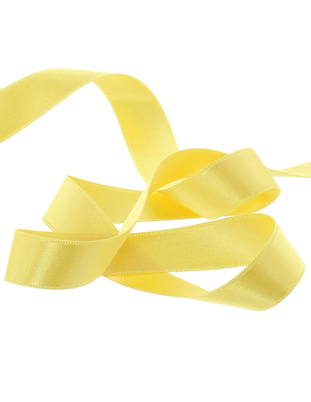 Ruban satin - Jaune