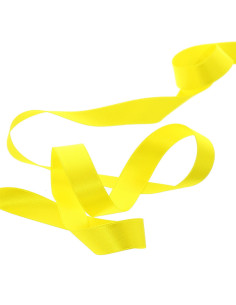 Ruban satin - Jaune citron