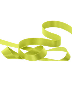 Ruban satin - Vert tilleul