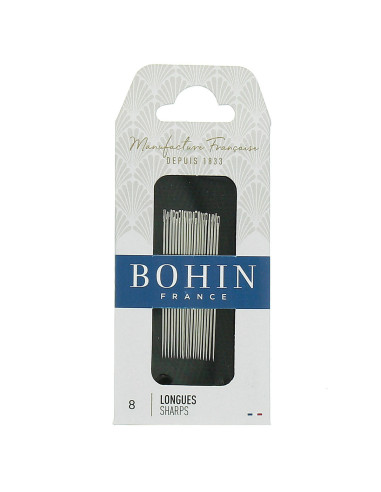 Aiguilles couture courante Bohin - N° 8