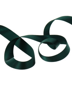 Ruban satin - Vert bouteille