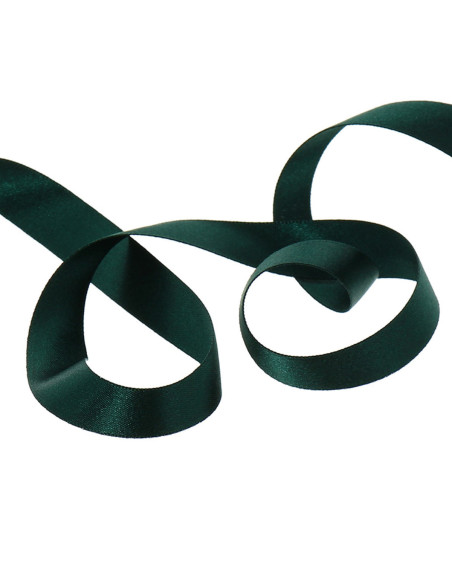 Ruban satin - Vert bouteille