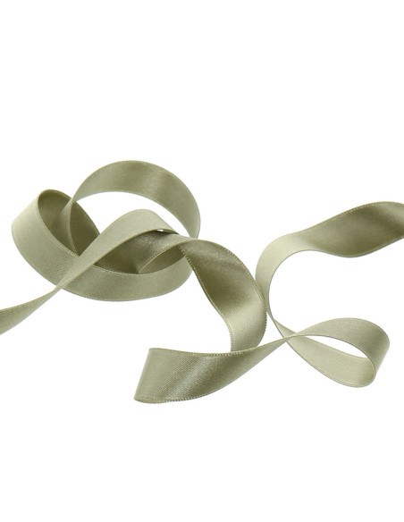 Ruban satin - Taupe clair