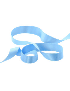 Ruban satin - Bleu ciel
