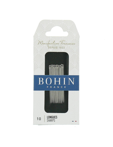 Aiguilles couture courante Bohin - N° 10