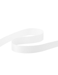Ruban gros grain - Blanc