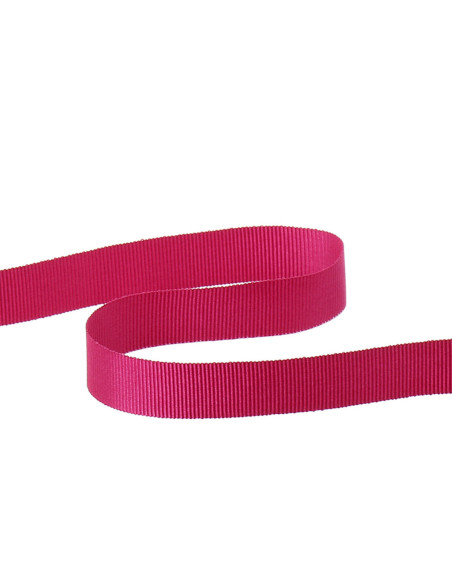 Ruban gros grain - Rose bonbon
