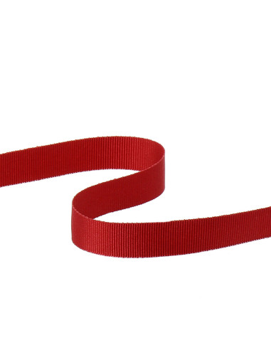 Ruban gros grain - Rouge