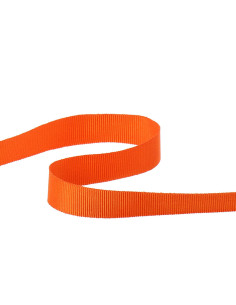 Ruban gros grain - Orange vif