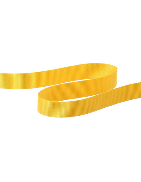 Ruban gros grain - Jaune orangé
